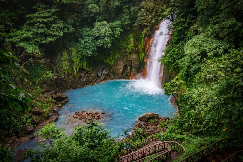 Río Celeste waterfall