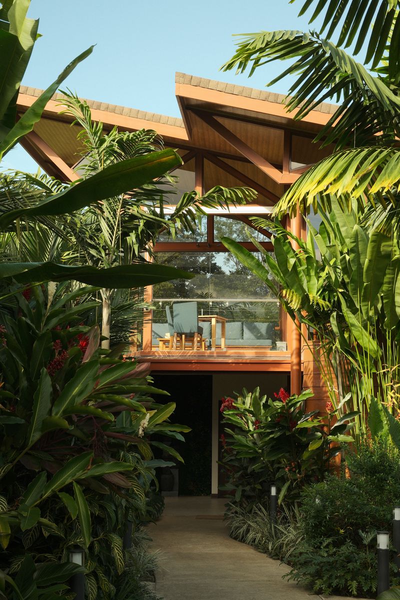 Front desk terrace
